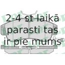 Комплект тормозных колодок, дисковый тормоз LPR 05P355