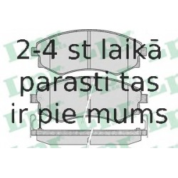 Комплект тормозных колодок, дисковый тормоз LPR 05P348