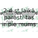 Комплект тормозных колодок, дисковый тормоз LPR 05P1509