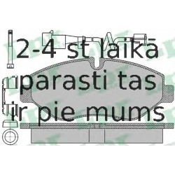 Комплект тормозных колодок, дисковый тормоз LPR 05P1297B