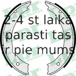 Комплект тормозных колодок, стояночная тормозная система LPR 08400