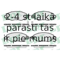 Комплект тормозных колодок, дисковый тормоз LPR 05P994