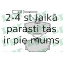Комплект тормозных колодок, дисковый тормоз LPR 05P974
