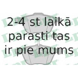 Комплект тормозных колодок, дисковый тормоз LPR 05P971