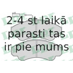 Комплект тормозных колодок, дисковый тормоз LPR 05P967