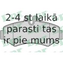 Комплект тормозных колодок, дисковый тормоз LPR 05P956