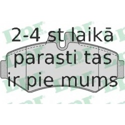 Комплект тормозных колодок, дисковый тормоз LPR 05P956