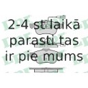 Комплект тормозных колодок, дисковый тормоз LPR 05P1470