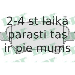 Комплект тормозных колодок, дисковый тормоз LPR 05P911