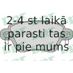 Комплект тормозных колодок, дисковый тормоз LPR 05P897