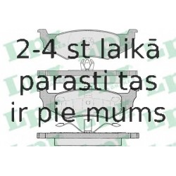 Комплект тормозных колодок, дисковый тормоз LPR 05P894