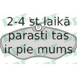 Комплект тормозных колодок, дисковый тормоз LPR 05P869