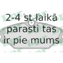 Комплект тормозных колодок, дисковый тормоз LPR 05P816