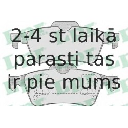 Комплект тормозных колодок, дисковый тормоз LPR 05P815
