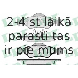 Комплект тормозных колодок, дисковый тормоз LPR 05P795