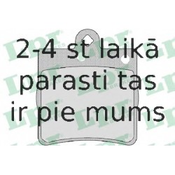 Комплект тормозных колодок, дисковый тормоз LPR 05P726