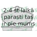 Комплект тормозных колодок, дисковый тормоз LPR 05P718