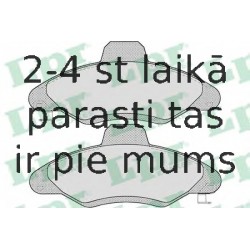 Комплект тормозных колодок, дисковый тормоз LPR 05P717