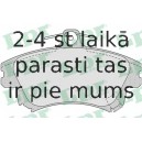 Комплект тормозных колодок, дисковый тормоз LPR 05P711