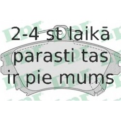 Комплект тормозных колодок, дисковый тормоз LPR 05P711