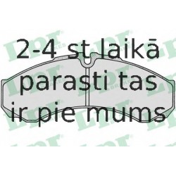 Комплект тормозных колодок, дисковый тормоз LPR 05P684