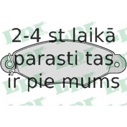 Комплект тормозных колодок, дисковый тормоз LPR 05P662