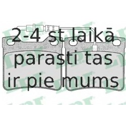 Комплект тормозных колодок, дисковый тормоз LPR 05P623