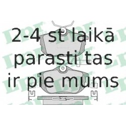 Комплект тормозных колодок, дисковый тормоз LPR 05P621