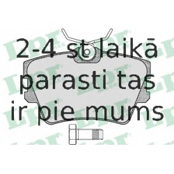 Комплект тормозных колодок, дисковый тормоз LPR 05P616