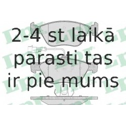 Комплект тормозных колодок, дисковый тормоз LPR 05P614