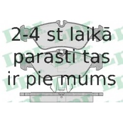 Комплект тормозных колодок, дисковый тормоз LPR 05P610