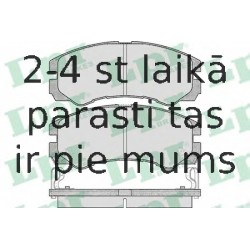 Комплект тормозных колодок, дисковый тормоз LPR 05P565