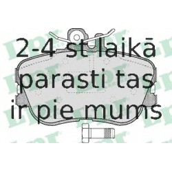 Комплект тормозных колодок, дисковый тормоз LPR 05P492
