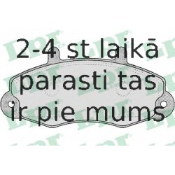Комплект тормозных колодок, дисковый тормоз LPR 05P481