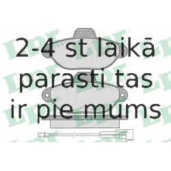 Комплект тормозных колодок, дисковый тормоз LPR 05P462
