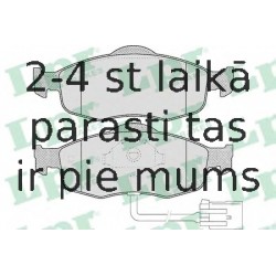 Комплект тормозных колодок, дисковый тормоз LPR 05P461