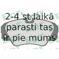 Комплект тормозных колодок, дисковый тормоз LPR 05P449