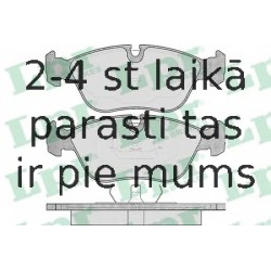 Комплект тормозных колодок, дисковый тормоз LPR 05P436