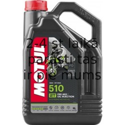 Motul 510 2T moto eļļa 4L Motoreļļa API TC JASO FC