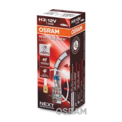 Osram NIGHT BREAKER UNLIMITED +110% 12V H3 55W 12V PK22S FS1 