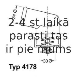 Termostats, Dzesēšanas šķidrums WAHLER 4178.92D